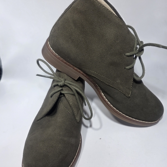 Hush Puppies Women’s Leather Lace-Up Oxford Shoes Dark Olive Suede Size 6.5 main image 5